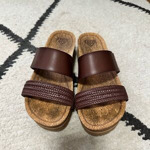 Reef cork bottom sandals